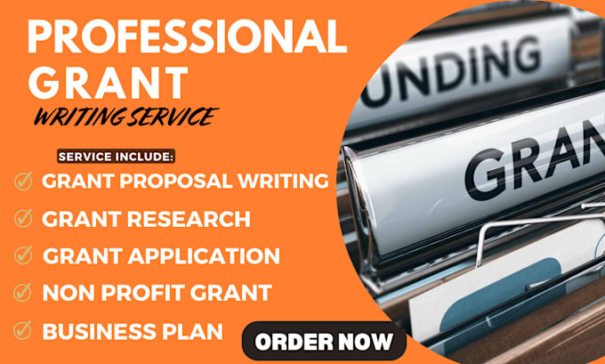 Gig Preview - Grant proposal writing grant research grant proposal business plan nonprofit