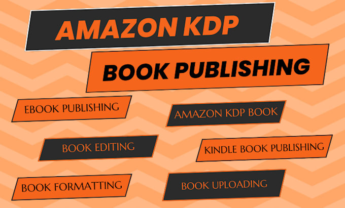 Gig Preview - Publish your book, amazon book publishing and book formatting