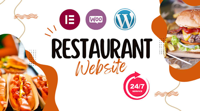 Gig Preview - Create a restaurant website with online ordering, delivery, and store features