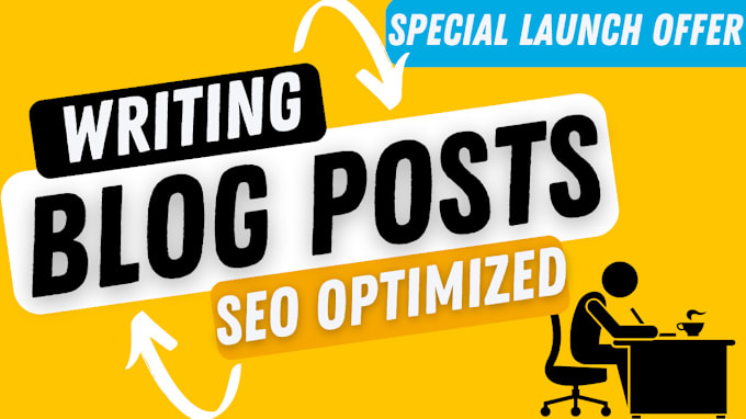 Gig Preview - Write high quality and engaging SEO blog posts and articles