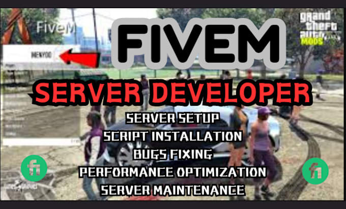 Gig Preview - Be your fivem server developer, I will develop or fix your fivem esx server