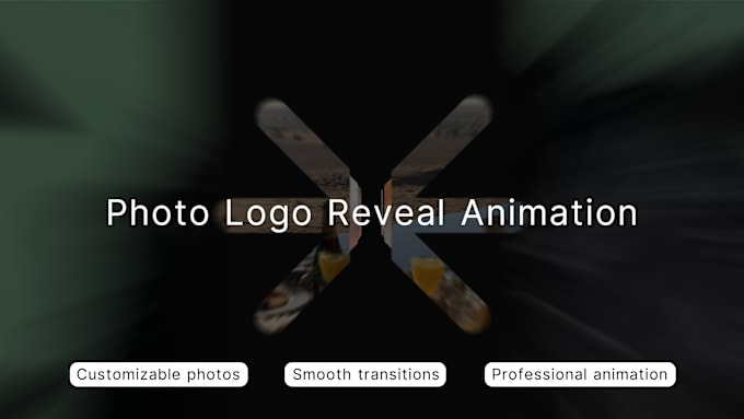 Gig Preview - Create a stunning photo logo reveal for your brand