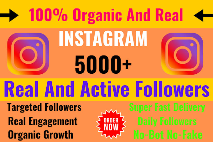 Gig Preview - Add 1000 your instagram followers organically fast