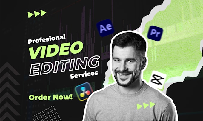 Gig Preview - Do professional editing for youtube, social media ads, and commercials