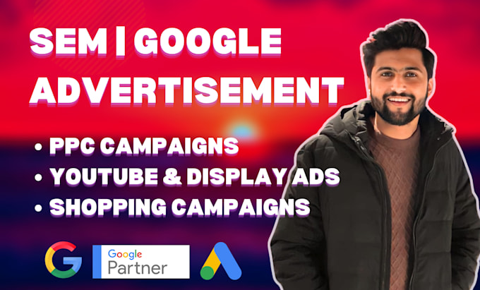 Gig Preview - Setup, manage and optimize your google ads adwords PPC campaigns