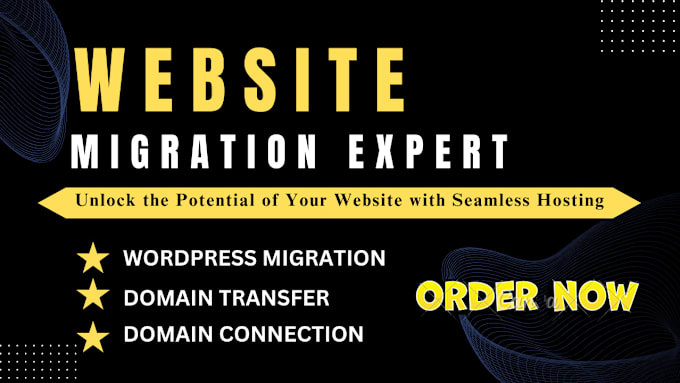 Gig Preview - Transfer connect your website to new hosting or domain