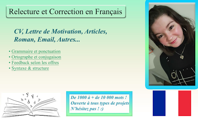 Bestseller - proofread and correct your french texts