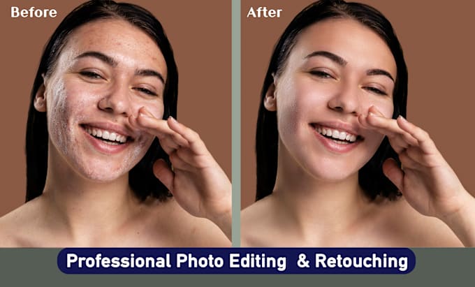 Bestseller - beauty skin retouch, portrait, fashion, headshot photo editing