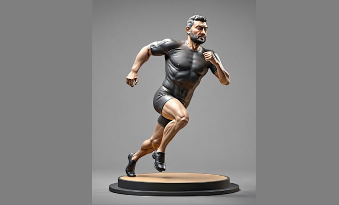 Gig Preview - Sculpt 3d action figure 3d toy 3d head bust 3d statue  figurine for 3d printing