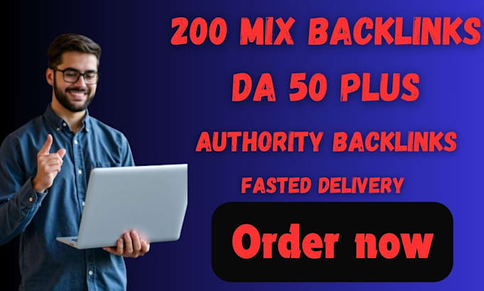 Gig Preview - Do 200 mix backlinks with high da pa and dr