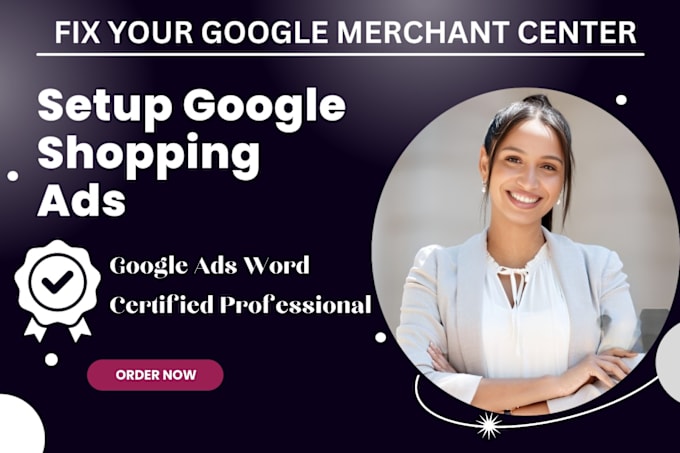 Gig Preview - Fix google merchant center suspension misrepresentation fix gmc issues