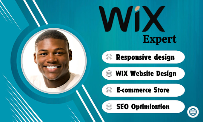 Gig Preview - Design wix websites, redesign wix sites, wix ecommerce