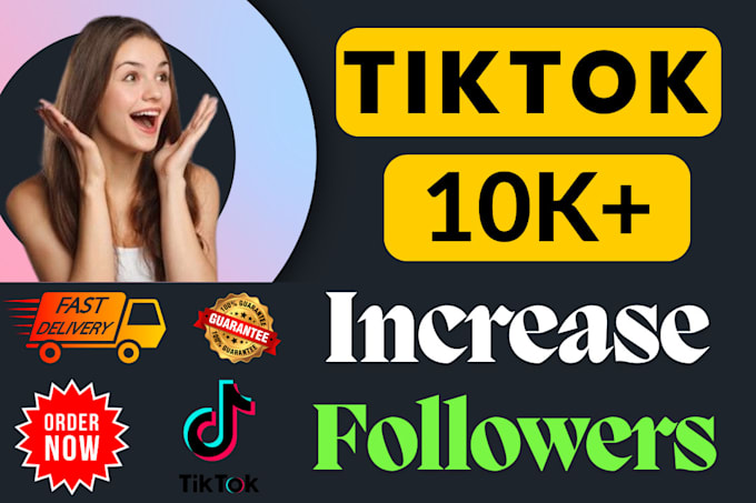 Gig Preview - Get fast 2000 real tiktok followers guarantee