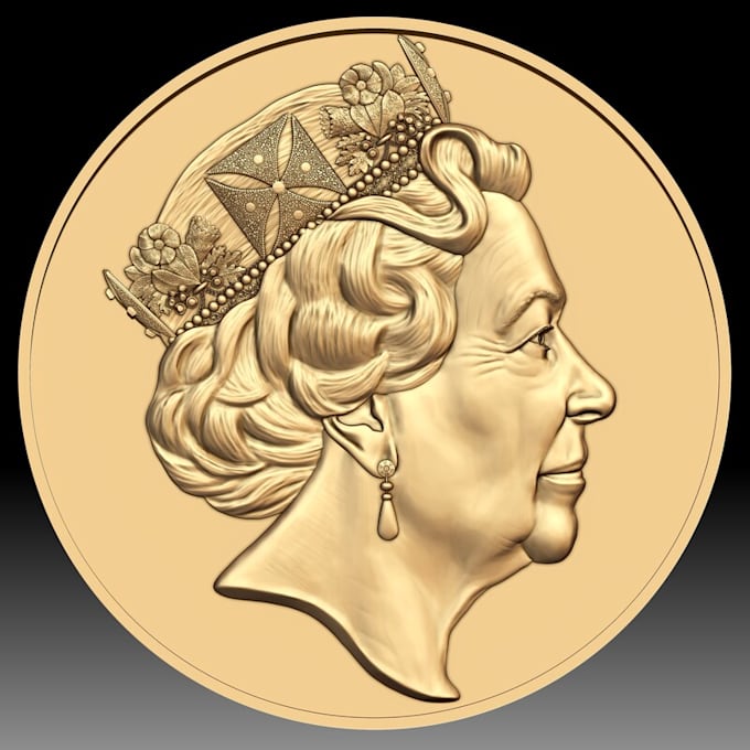 Gig Preview - Sculpt 3d bas relief 3d model 3d printing coin cnc design 3d character model