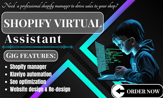 Bestseller - shopify virtual assistant, shopify marketing manager help