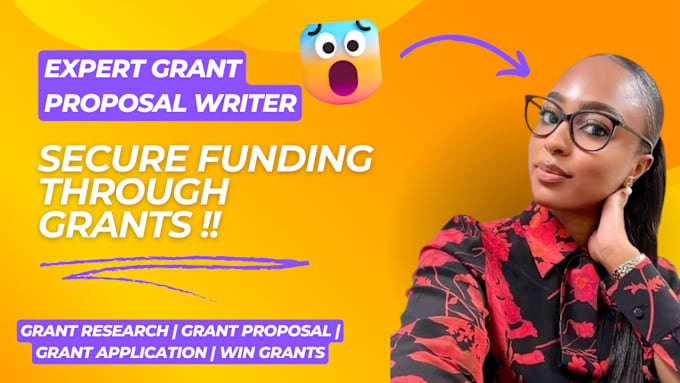 Gig Preview - Do grant writing, grant proposal, grants, grant research, apply for grants