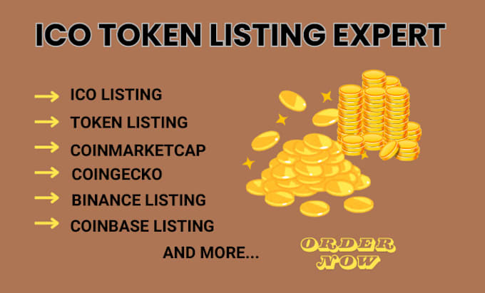 Gig Preview - Do ico listing , coin listing, token listing , coinmarketcap ico