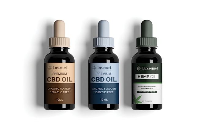 Gig Preview - Do cbd label design, bottle label design and packaging design