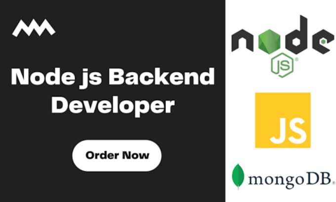 Gig Preview - Be your node js developer for developing apis and backend