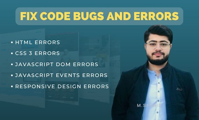 Gig Preview - Html bug fix, fix css for your website