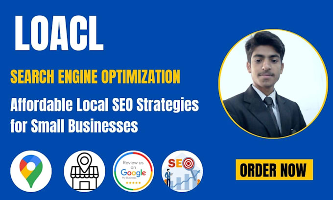 Gig Preview - Do local SEO  to rank the website, keyword research