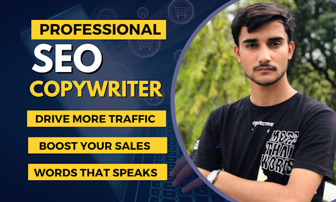 Gig Preview - Write sales and website copywriting content as an expert SEO copywriter