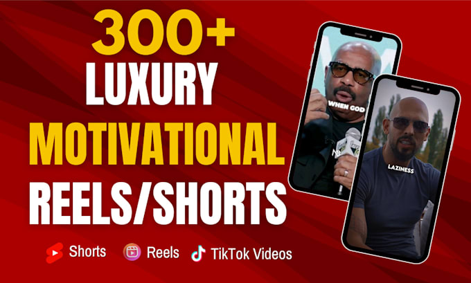 Gig Preview - Create luxury motivational shorts, instagram reels and tiktok videos