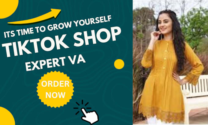 Gig Preview - Be your  tiktok shop VA , account managment and dropshiping