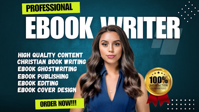 Gig Preview - Professional ghostwrite your christian ebook, devotion book as an ebook writer