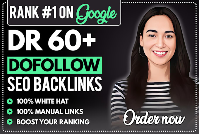 Gig Preview - Make seo backlinks foundation high da white hat link building