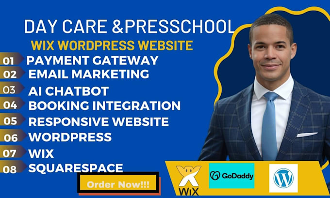 Gig Preview - Build high end german wix website, design ecommerce store on hostinger godaddy