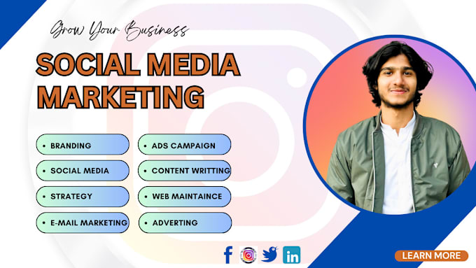 Gig Preview - Do social media marketing services or social media marketing expert