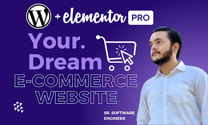 Gig Preview - Design and develop your ecommerce wordpress website