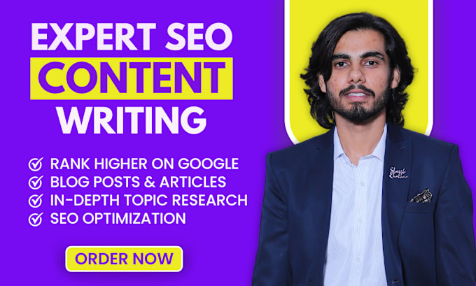 Gig Preview - Be your SEO content writer, article writer and blog writer