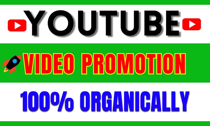 Gig Preview - Do organic youtube video promotion for super fast channel growth