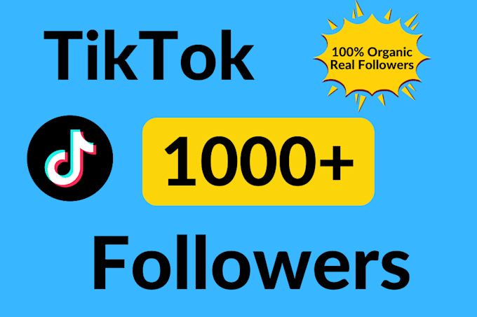 Bestseller - buy 1000 tiktok followers fast