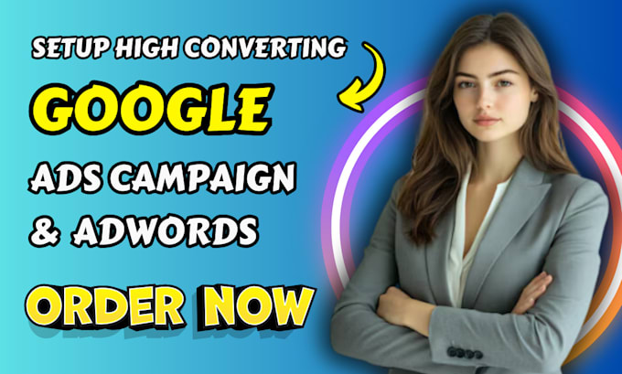 Gig Preview - Setup google ppc ads, adwords,  ppc ads campaign