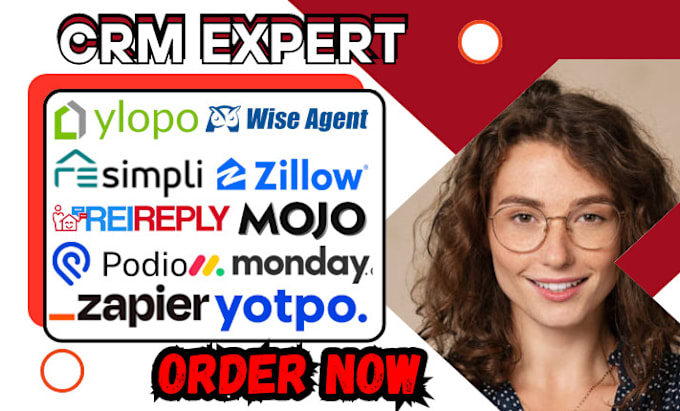 Gig Preview - Setup monday ylopo zillow resimpli zapier yotpo wise agent rei reply mojo podio