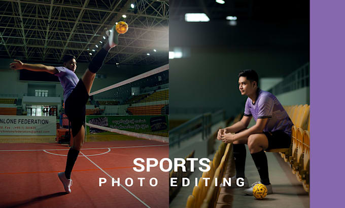 Gig Preview - Edit sports photos professionally