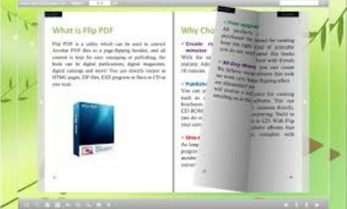 Gig Preview - Design a flipbook in 48hours with a free host flip book link