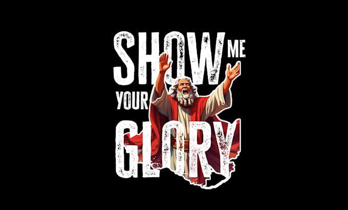 Gig Preview - Create cartoon illustration for christian t shirt design