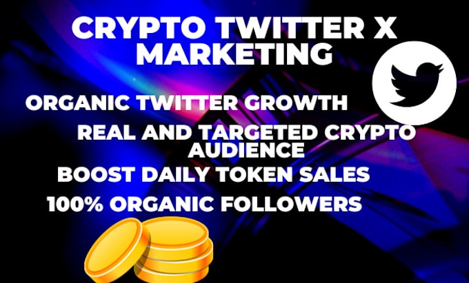 Gig Preview - Do crypto twitter x marketing to pump holders and increase meme coin token sales