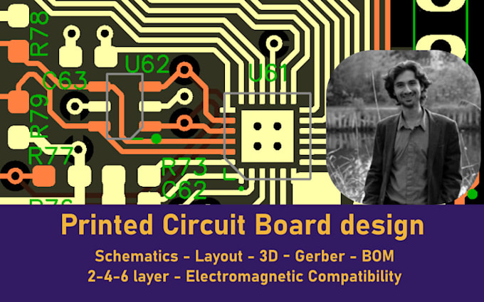 Gig Preview - Design pcb schematics and layout for your project