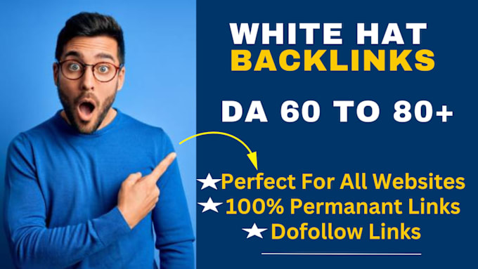 Gig Preview - Do high da authority backlinks and white hat guest posting on premium websites