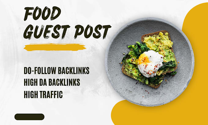 Gig Preview - Do guest posts for a food blog