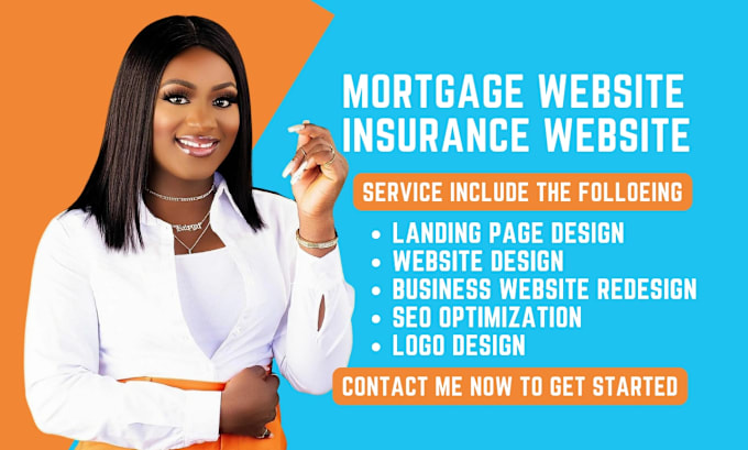 Gig Preview - Wordpress mortgage website mortgage landing page calculator mortgage website