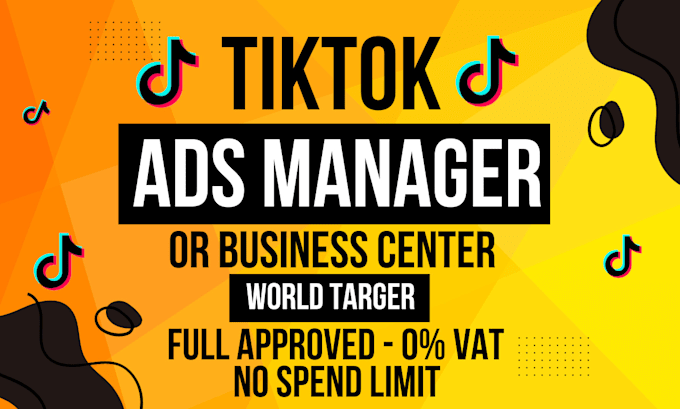 Gig Preview - Tik tok ads account agency manager usa or eu in 24h