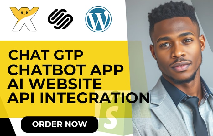 Bestseller - integrate chat gpt ai api to wordpress website ai website chatbots saas ai app