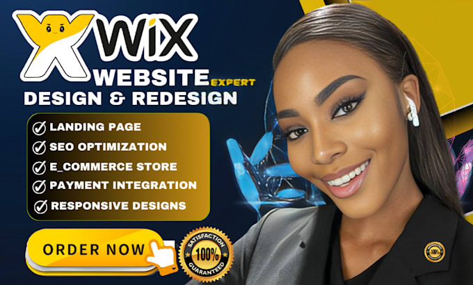 Gig Preview - Wix website redesign wix website design wix website redesign wix website design