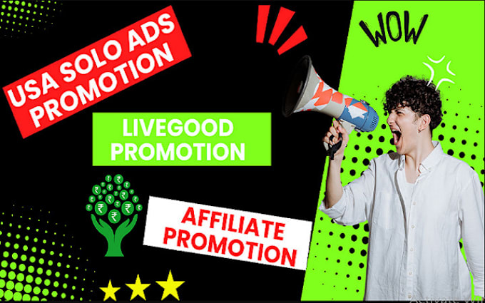 Bestseller - do USA solo ad campaign, MLM leads, affiliate link promotion, livegood promotion